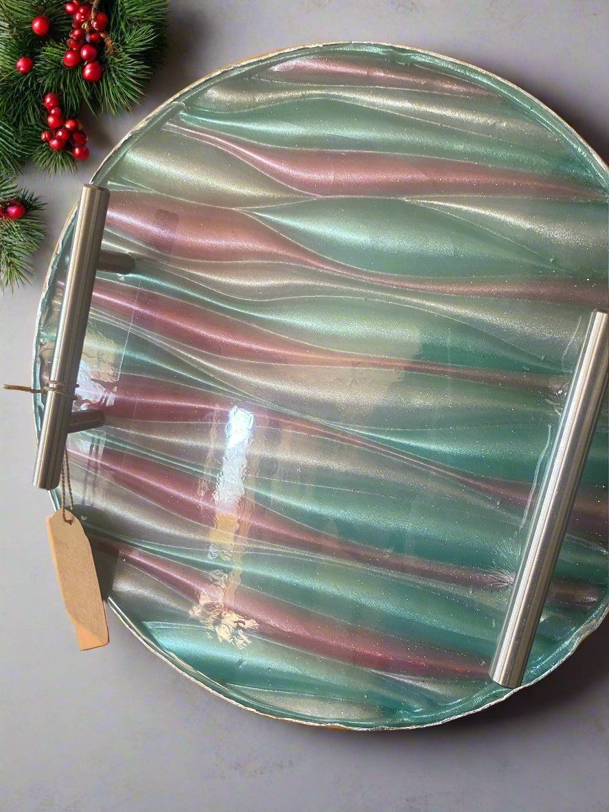 Retro Christmas Serving Tray