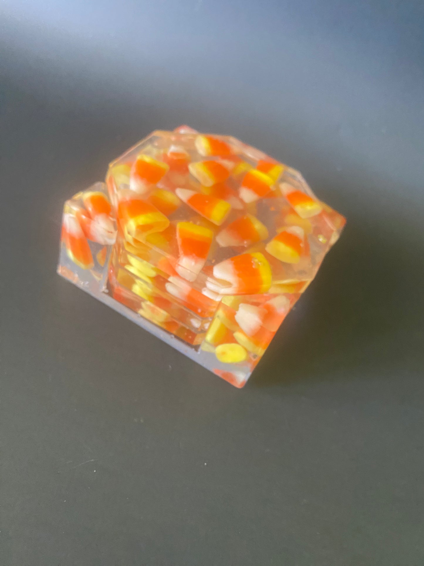 Candy Corn Coasters with Holder
