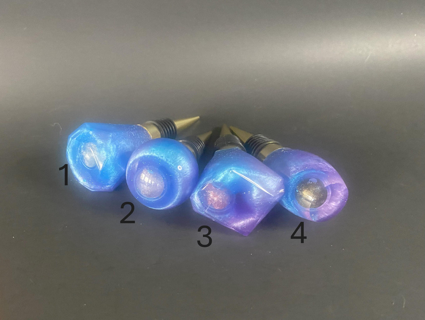 Liquid Core Galaxy Wine Stoppers