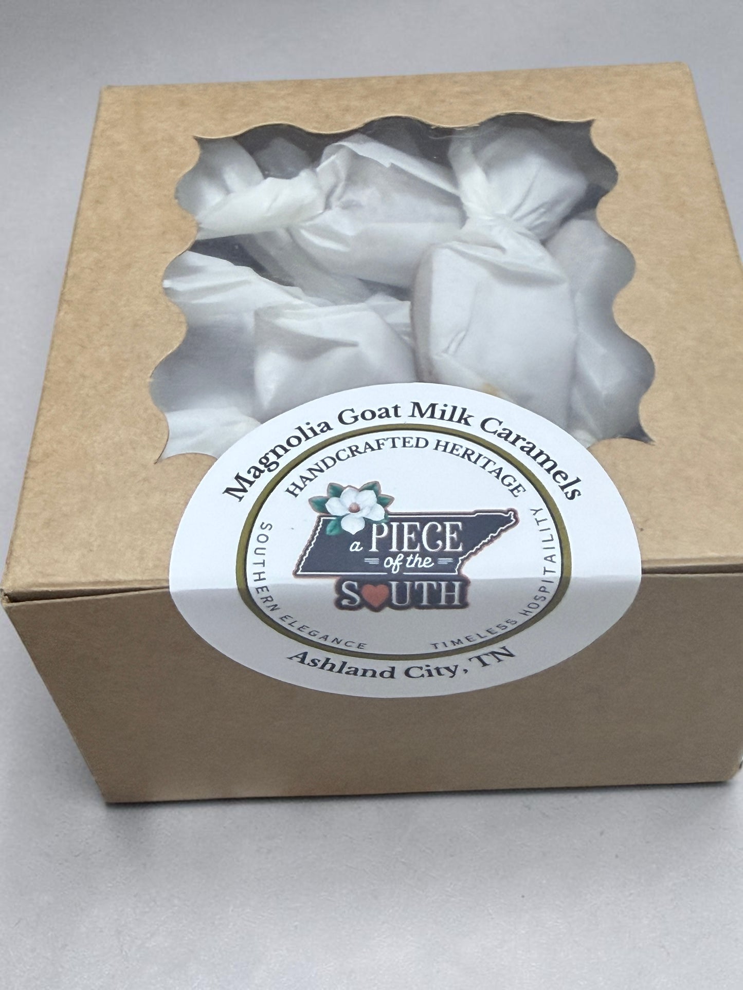 Magnolia Bourbon Caramels (made with Goat Milk)