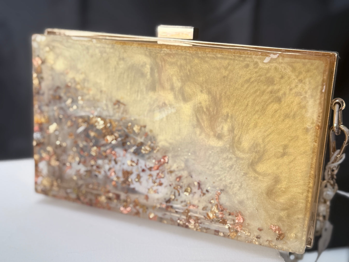 "Fall Leaves" Resin Purse