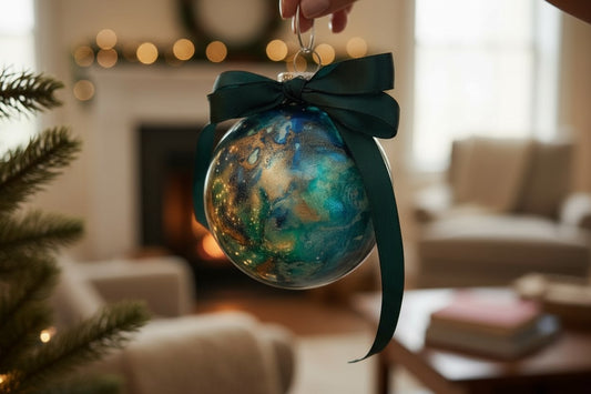 Resin Globe Ornaments