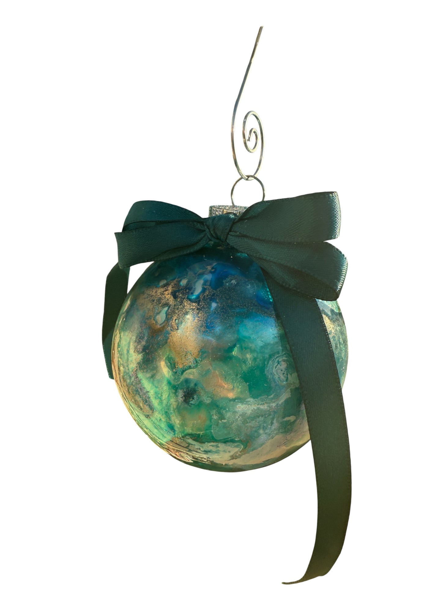 Resin Globe Ornaments