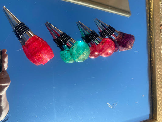 Gemstone Wine Stoppers