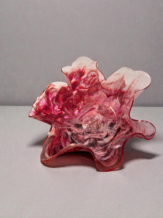 "Red Bloom" Bowl