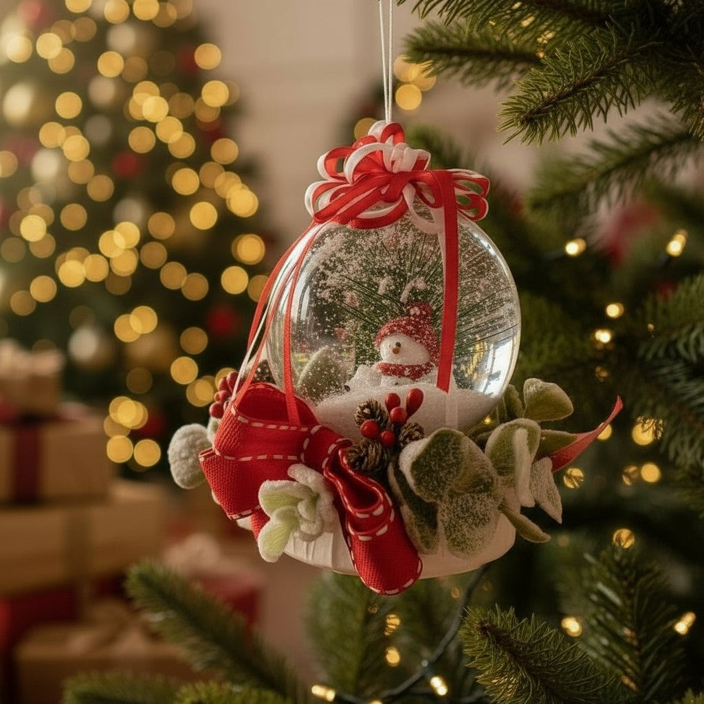 "Nana's Place" Snow Globe Ornaments