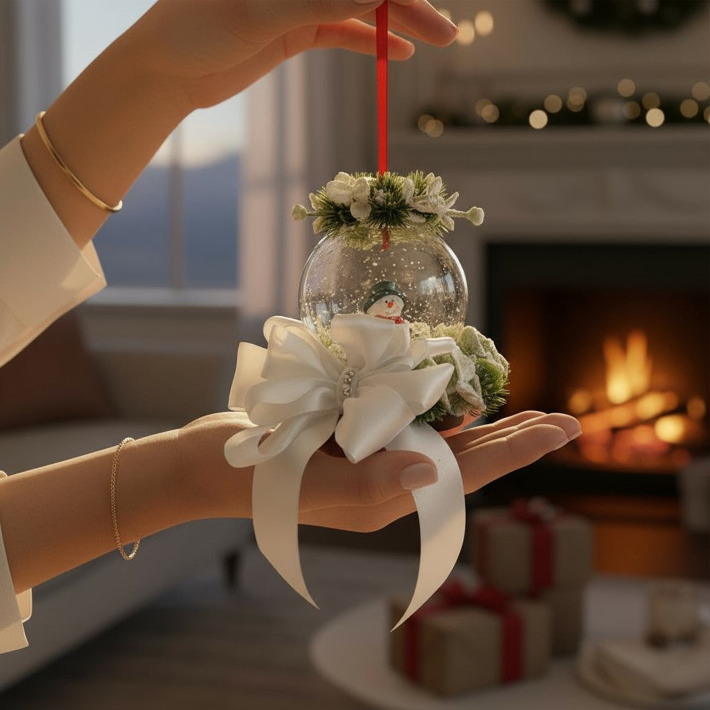 "Nana's Place" Snow Globe Ornaments
