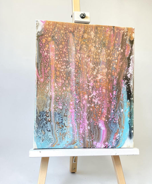 'Rainbow Waterfall' painting